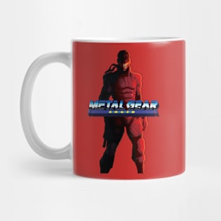 Metal Gear Solid "Snake" Sticker Mug